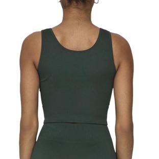 Haut de Sport Vert Foncé Femme ONLY PLAY Life vue 0