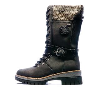 Bottes Gris Anthracite Femme Relife Grivione vue 0
