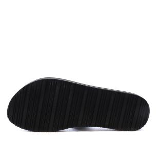 Schwarze Flip-Flops Herren Tommy Hilfiger Webbing Ansicht 0