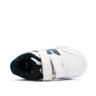 Baskets Blanches/Vertes Garçon Adidas Mickey Tensaur vue 0