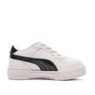 Baskets Blanche/Noir Fille Puma Ca Pro Jewel vue 0