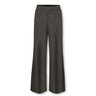 Pantalon fluide Noir Fille Kids ONLY Kogqueen vue 0