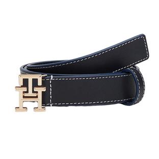 Tommy Hilfiger Damen Gürtel Schwarz Logo 2.5 Ansicht 0