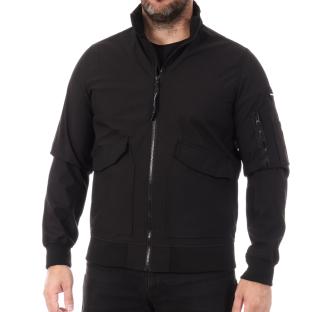 Blouson Noir Homme Paragoose JOHNSON vue 0