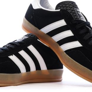 Gazelle Baskets Noire Homme Adidas vue 0