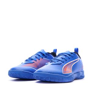 Chaussures de Football Bleu Garçon Puma Ultra 6 Play vue 0