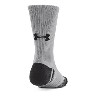 Under Armour Performance Tech 3 Paar Socken Weiß/Grau/Schwarz für Männer Ansicht 0