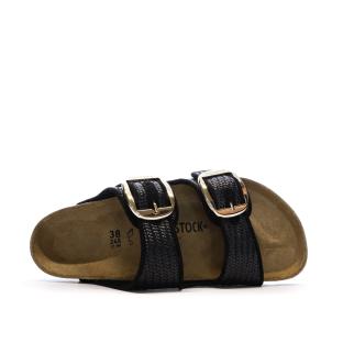 Sandales Noires Femme Birkenstock Arizona Big Buckle vue 0