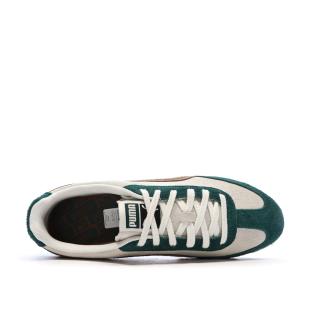 Baskets Vert/Beige Homme Puma Arizona Suede vue 0