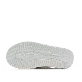 Beige Girl's Shoes Hey Dude Wally Youth Slub Canvas Photo of the Espace des Marques %store% store - view of %key%