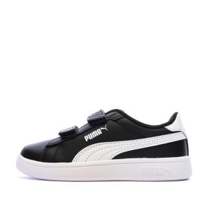 Baskets Noir Garçon Puma Smash 3.0 vue 0