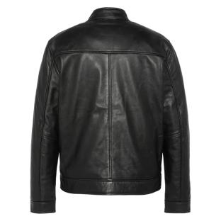 Blouson en cuir Noir Homme Schott Blouson WILLIAM vue 0