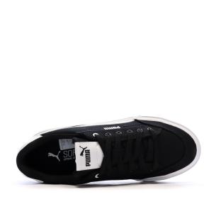 Baskets Blanches/Noires Femme Puma Court Classic vue 0