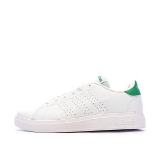 Baskets Blanches Mixte Adidas Advantage Base 2.0 J vue 0