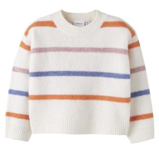 Girls' white jumper Name it Olenska Photo of the Espace des Marques %store% store - view of %key%