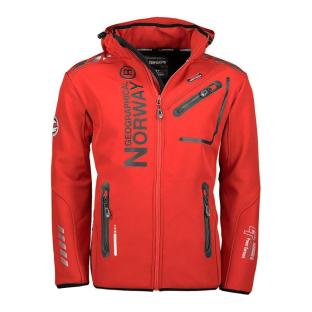 Geographical Norway Royaute Parka Softshell Roja Hombre ver 0