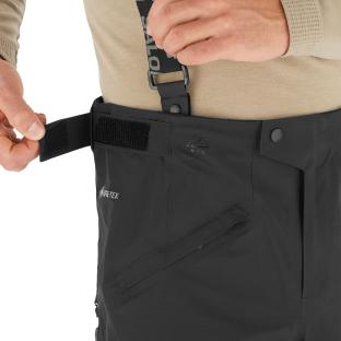 Pantalones de esquí de 3 capas negros para hombre Salomon Gore-Tex ver 0