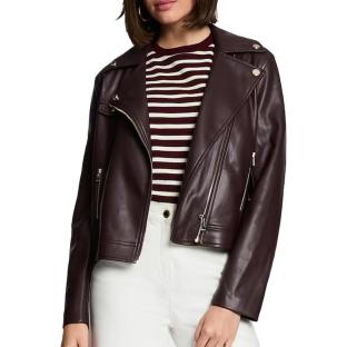 Veste Perfecto Bordeaux Femme Morgan GEFF vue 0