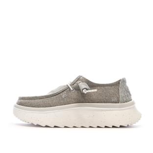 Chaussures Grises Femme Hey Dude Peak Chambra vue 0