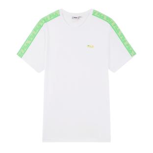 T-shirt Blanc/Vert Homme Fila Gaston vue 0
