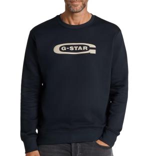 Schwarzes Herren-Sweatshirt G-Star RAW Old Skool Ansicht 0