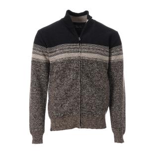 Men's Grey/Navy Cardigan RMS26 60978 Photo of the Espace des Marques %store% store - view of %key%