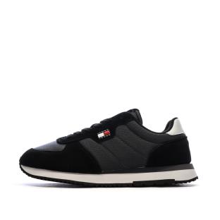 Tommy Hilfiger Runner Flag Men’s Black Trainers Photo of the Espace des Marques %store% store - view of %key%