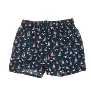 Marine/Orange Boy's Sun project Badeshorts 3072 Ansicht 0