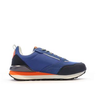 Baskets Bleu/Blanc/Orange Homme Lotto Twenty 5 vue 0