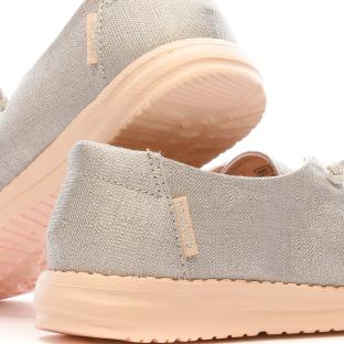 Hey Dude Wendy Silver Girl's Shoes Photo of the Espace des Marques %store% store - view of %key%