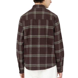 Chemise Marron/Vert Homme Dickies Warrenton vue 0