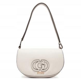 Sac à Bandoulière Blanc Femme Guess Calebra vue 0