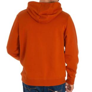Sweat à Capuche Orange Homme Guess Roy vue 0