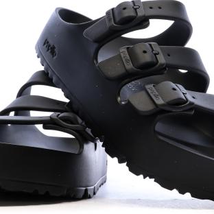 Sandales Noires Femme Birkenstock Florida Flex vue 0