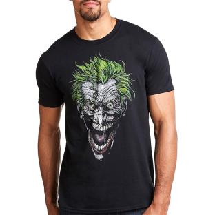 Men’s Black DC Comics Joker T-shirt 1 Photo of the Espace des Marques %store% store - view of %key%
