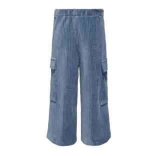 Pantalon Bleu Fille Kids ONLY Gcosy vue 0