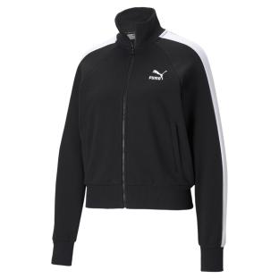 Sweat zippé Noir Femme Puma Iconic T7 vue 0