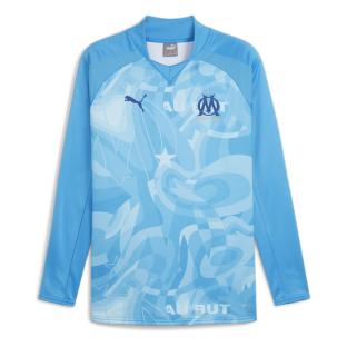 OM Pre-match Sweat Blue Man Puma 23/24 Photo of the Espace des Marques %store% store - view of %key%
