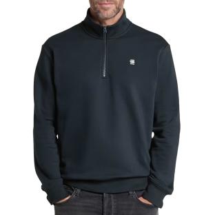 Herren-Sweatshirt in Marineblau von G-Star RAW Core Half Ansicht 0