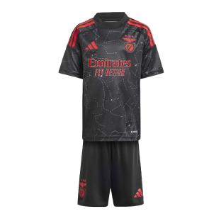 SL Benfica Mini-Kit Noir Junior Adidas 24/25 vue 0