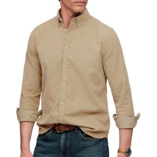 Chemise Beige Homme Superdry Classic vue 0
