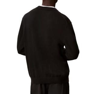 Pull Noir Homme Calvin Klein Jeans Crwn vue 0