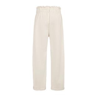 Jean Blanc Fille Teddy Smith Paperbag vue 0