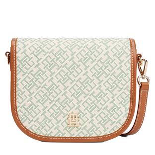 Green Women's Shoulder Bag Tommy Hilfiger Th Monoplay Leather Photo of the Espace des Marques %store% store - view of %key%