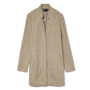 Brauner Mantel Frau Vero Moda Brushedkatrine Ansicht 0
