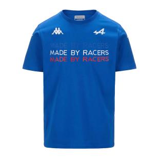 T-shirt de sport Bleu Homme Kappa Ardlo Gasly Alpine F1 vue 0