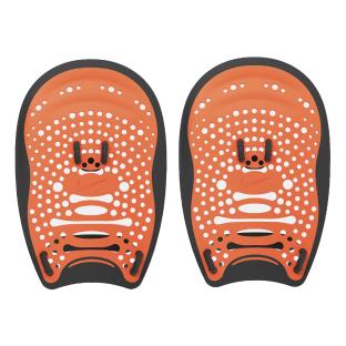 Schwimmflügel Schwarz/Orange Nike Ness Ansicht 0