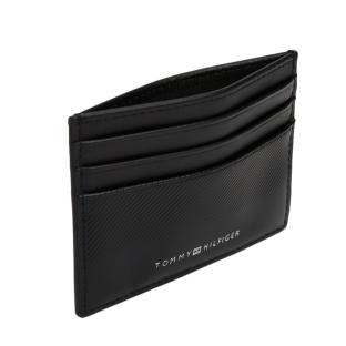 Black Men's Card Case Tommy Hilfiger Foundation Photo of the Espace des Marques %store% store - view of %key%