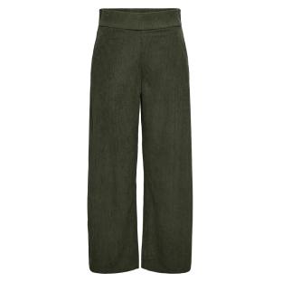 Pantalon Velours Vert Femme JDY Hope Cord vue 0