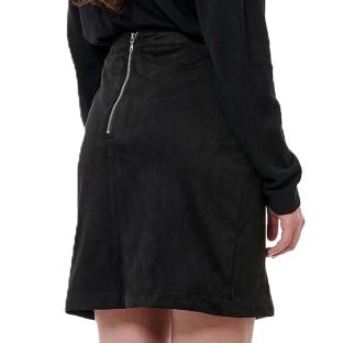 Jupe en Daim Noir Femme Kaporal BATIAH vue 0